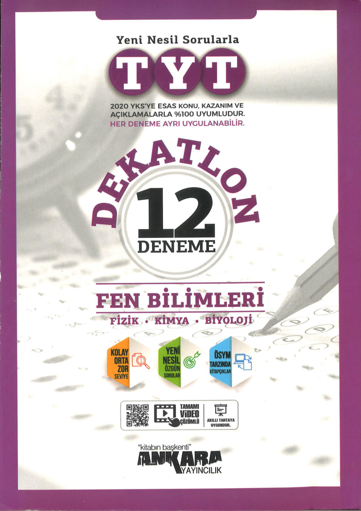 TYT Fen Bilimleri Dekatlon 12 Deneme