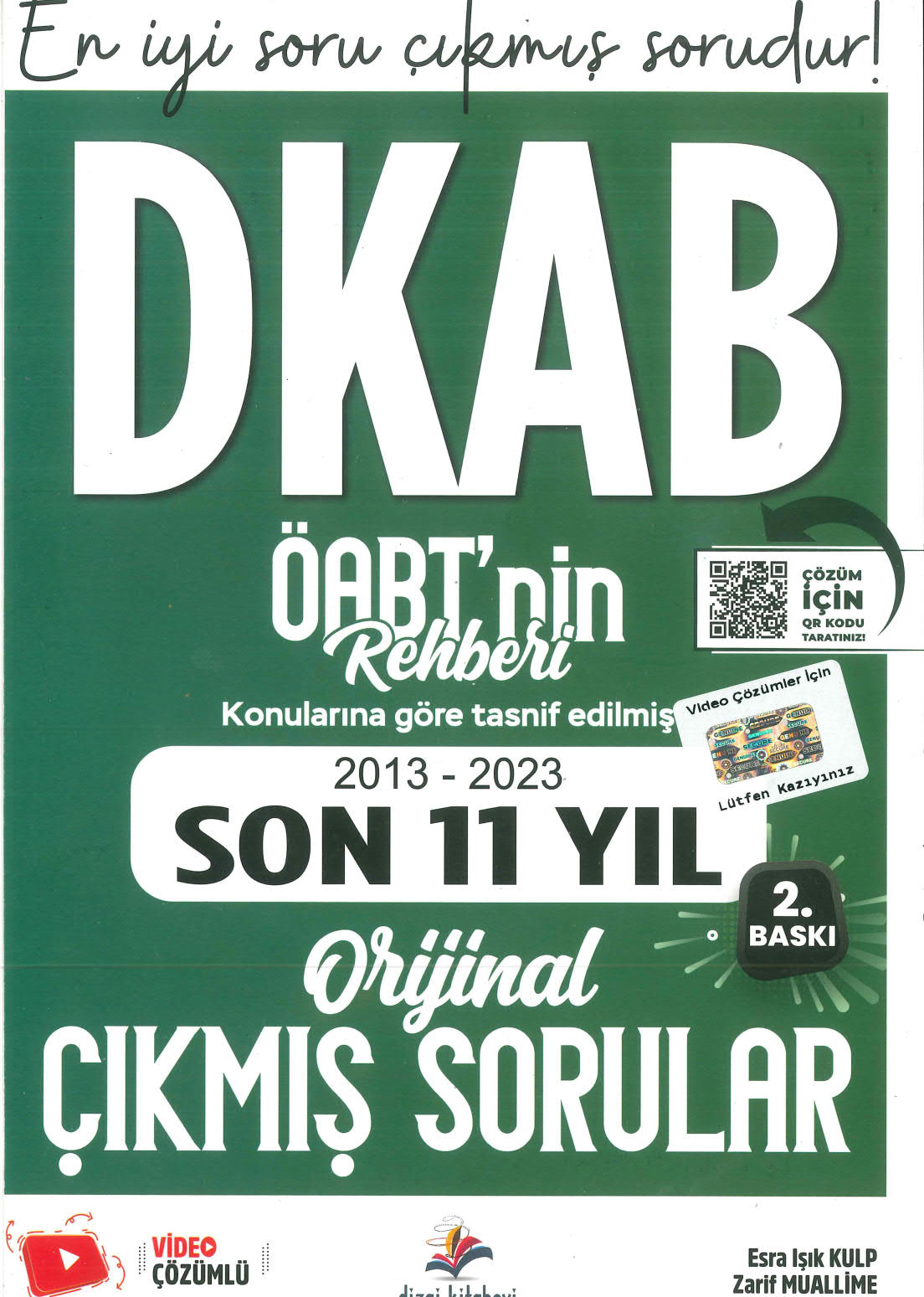 DKAB ÖABT'NİN REHBERİ 2013-2023 ORJİNAL ÇIKMIŞ SORULAR