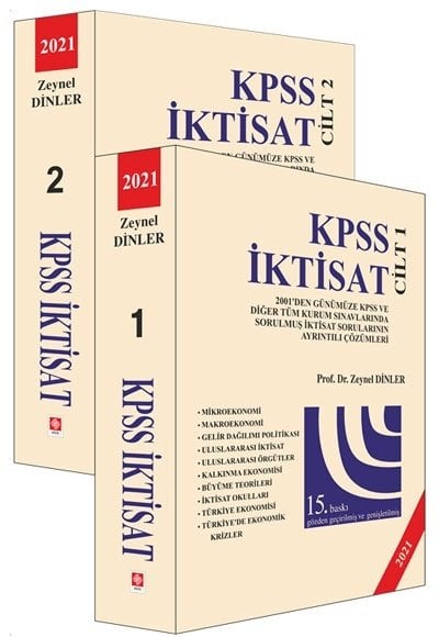 İKTİSAT 2001'DEN GÜNÜMÜZE ÇIKMIŞ SORULAR CİLT 1