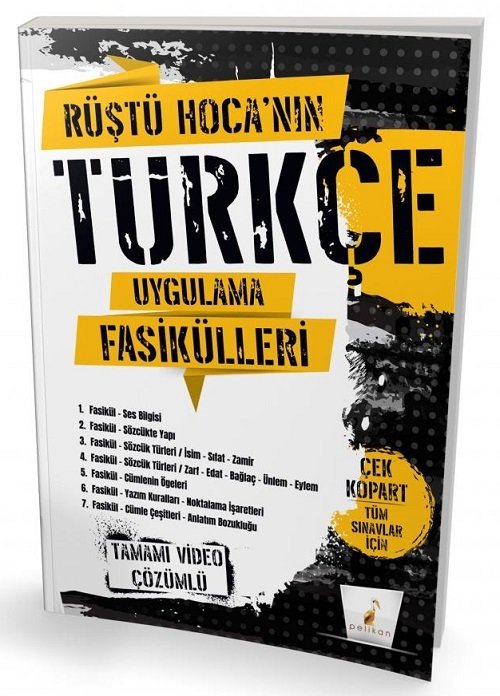 Rüştü Hoca'nın Türkçe Uygulama Fasikülleri Tamamı Video Çözümlü