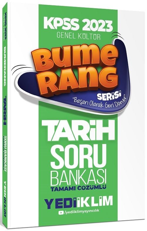 Tarih Bumerang Soru Bankası Çözümlü