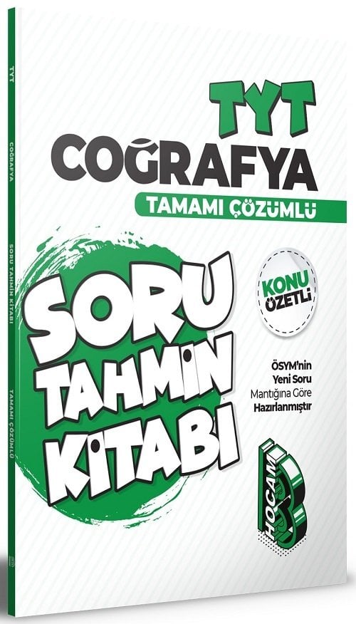 TYT Coğrafya Konu Özetli ve Tamamı Çözümlü Soru Tahmin Kitabı