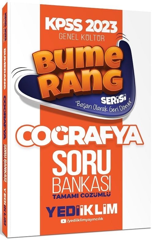 Coğrafya Bumerang Soru Bankası Çözümlü