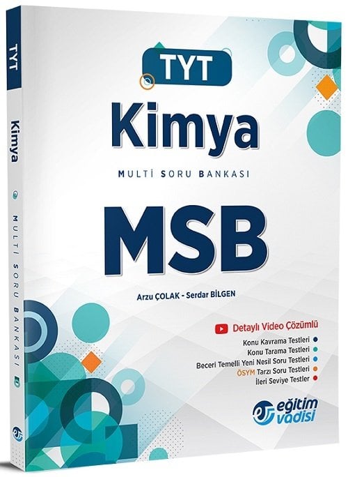TYT Kimya MSB Multi Soru Bankası Video Çözümlü