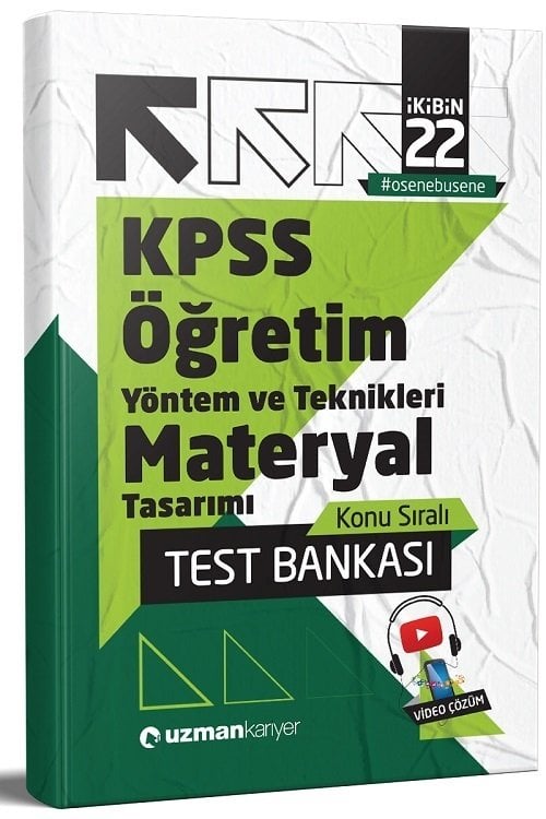 ÖYT MATERYAL KONU SIRALI TEST BANKASI
