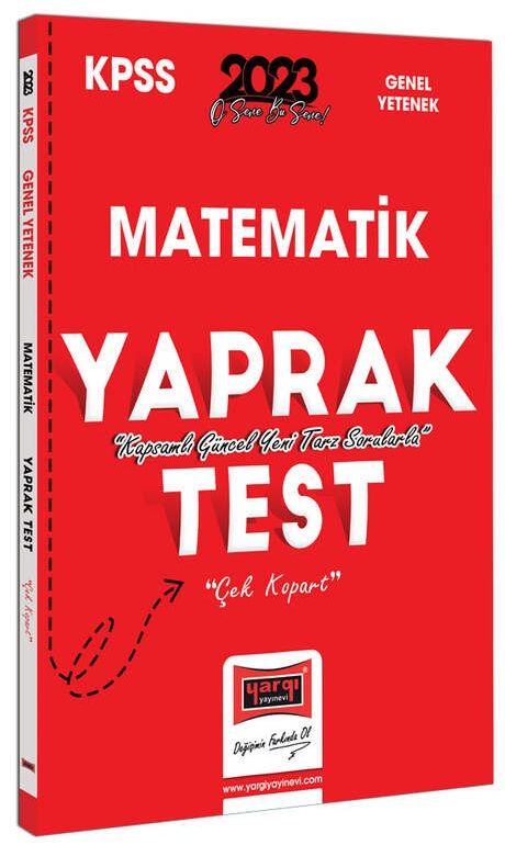 Matematik Çek Kopart Yaprak Test