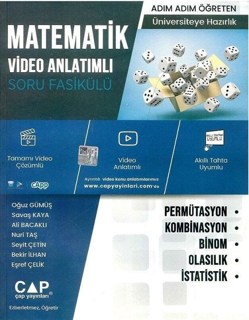 MATEMATİK PERMÜTASYON KOMB. OLASILIK BİNOM İSTATİSTİK FASİKÜLÜ