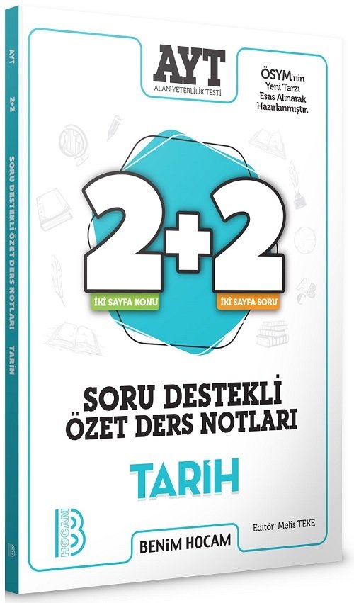 AYT Tarih 2+2 Soru Destekli Özet Ders Notları