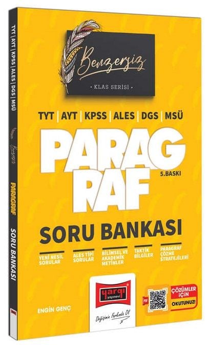 Klass Serisi Benzersiz Paragraf Soru Bankası