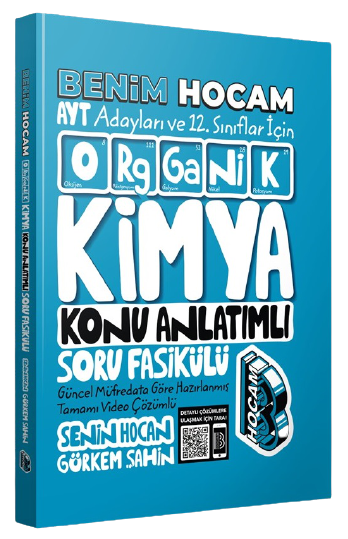 AYT ve 12.Sınıflar İçin Organik Kimya Konu Anlatımlı Soru Fasikülü