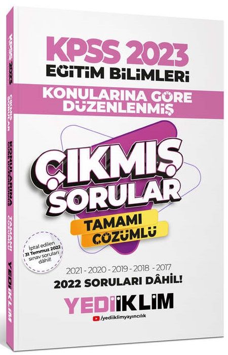 Konularına Göre Tamamı Çözümlü Çıkmış Sorular (2017-2022)