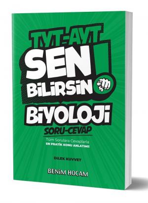 TYT AYT Biyoloji Sen Bilirsin Soru Cevap Kitabı