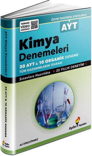 AYT Kimya 30 Organik Kimya 10 Deneme Video Çözümlü