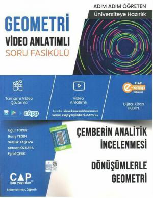 GEOMETRİ VİDEO ANLATIMLI SORU FASİKÜLÜ ÇEMBERİN ANALİTİK İNCELENMESİ - DÖNÜŞÜMLERLE GEOMETRİ