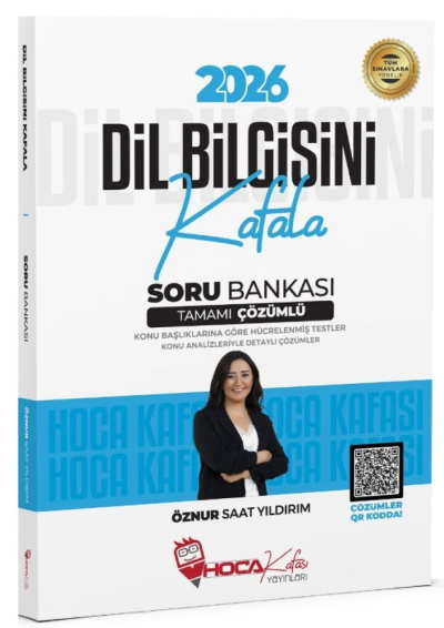 2026 Dil Bilgisini Kafala Soru Bankası Çözümlü - Öznur Saat Yıldırım Hoca Kafası Yayınları