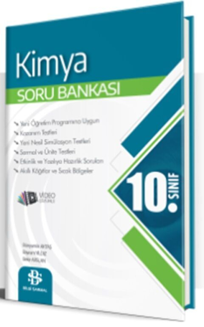 10. Sınıf Kimya Soru Bankası Bilgi Sarmal Yayınları