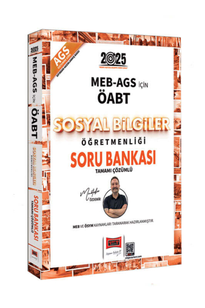 2025 MEB AGS ÖABT Sosyal Bilgiler Öğretmenliği Soru Bankası Yargı Yayınları