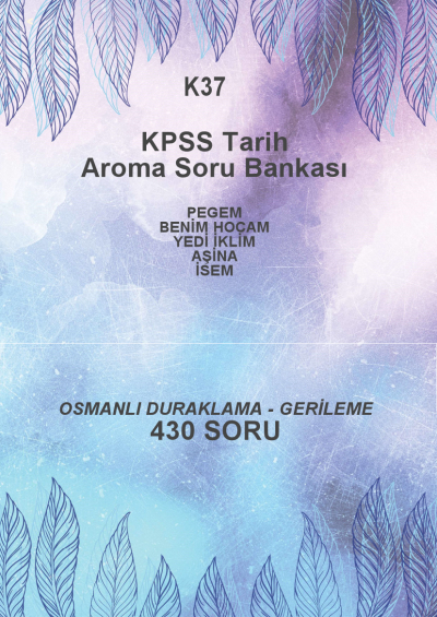 OSMANLI DURAKLAMA - GERİLEME --430 SORU--