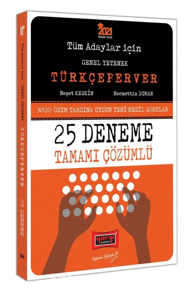 2021 Tüm Adaylar İçin TÜRKÇEPERVER Tamamı Çözümlü 25 Deneme