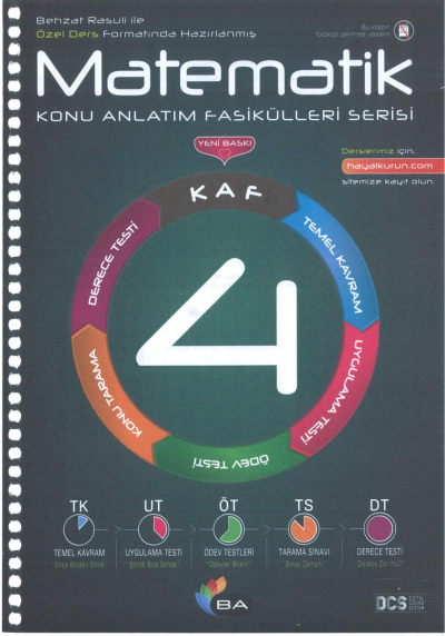KAF 4 MATEMATİK