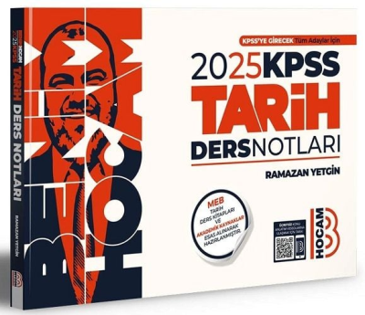 Benim Hocam Yayınları 2025 KPSS Tarih Video Ders Notları
