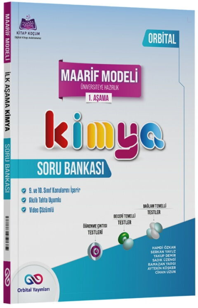 TYT Kimya Maarif Modeli 1. Aşama Soru Bankası Orbital Yayınları