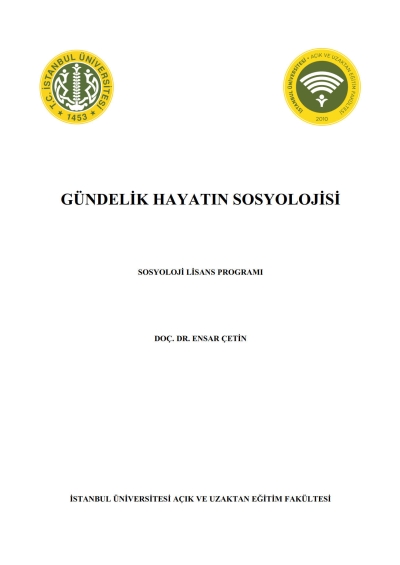 Gündelik Hayatın Sosyolojisi