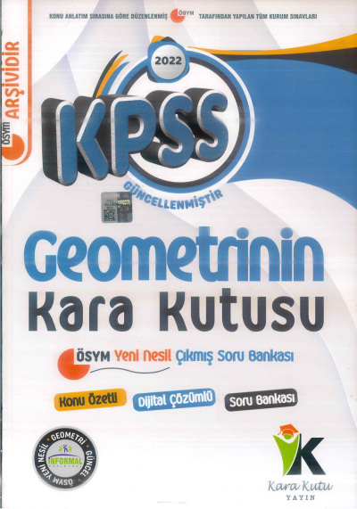 GEOMETRİNİN KARA KUTUSU KONU ÖZETLİ ÇIKMIŞ SORULAR