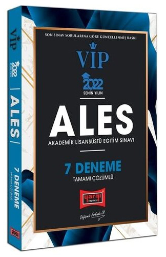 VİP ALES TAMAMI ÇÖZÜMLÜ 7 DENEME Fotokopi.SHOP - Öğrencilerin Marketi!