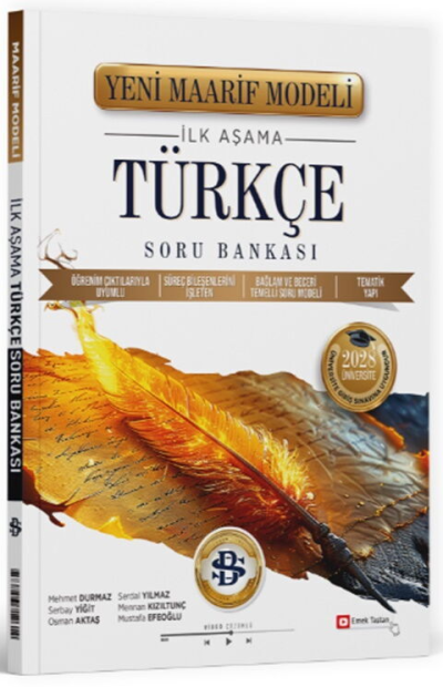 2028 Üniversiteye Hazırlık Türkçe İlk Aşama Maarif Model Soru Bankası Bilgi Sarmal
