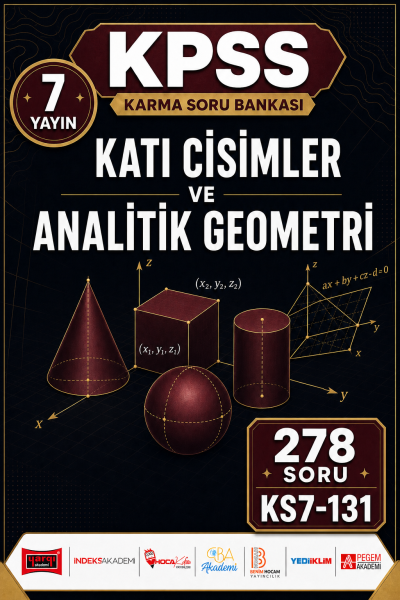 Katı Cisimler ve Analitik Geometri 7 Yayın 278 Soru