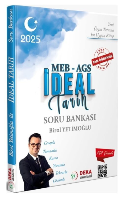 2025 MEB-AGS İdeal Tarih Soru Bankası Çözümlü Deka Akademi Yayınları