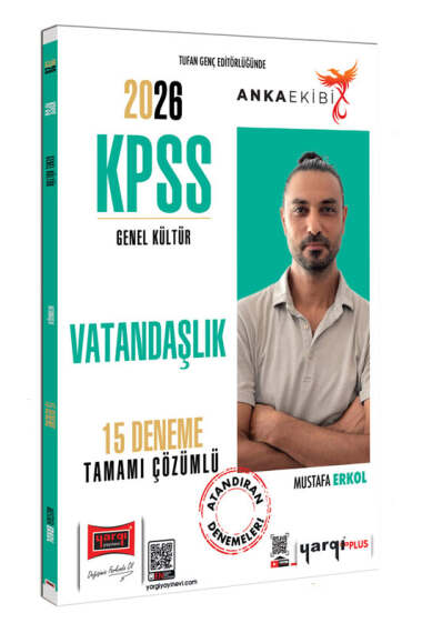 2026 KPSS Anka Ekibi Genel Kültür Tamamı Çözümlü Vatandaşlık 15 Deneme Yargı Yayınevi