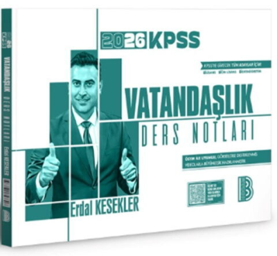 2026 KPSS Vatandaşlık Ders Notları Benim Hocam Yayınları