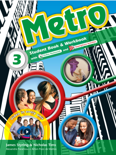 Metro 3 Student Book Workbook