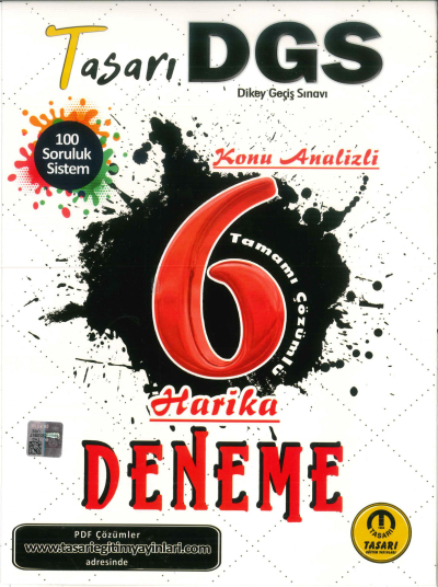 DGS KONU 6 HARİKA DENEME KONU ANALİZLİ
