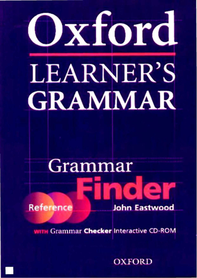 Oxford Learner's Grammar Grammar Finder Fotokopi.SHOP - Öğrencilerin Marketi!