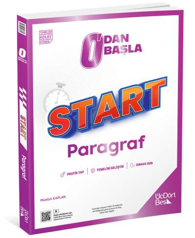 Sıfırdan Başla Start Paragraf ÜçDörtBeş Yayınları