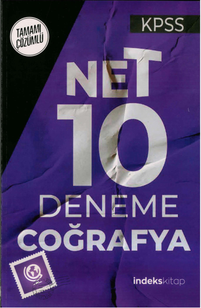 NET 10 COĞRAFYA TAMAMI ÇÖZÜMLÜ DENEME Fotokopi.SHOP - Öğrencilerin Marketi!