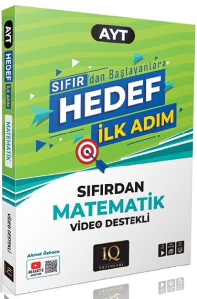 AYT Hedef İlk Adım Matematik Soru Bankası IQ Yayınları