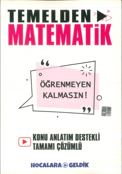 Temelden Matematik Öğrenmeyen Kalmasın Hocalara Geldik