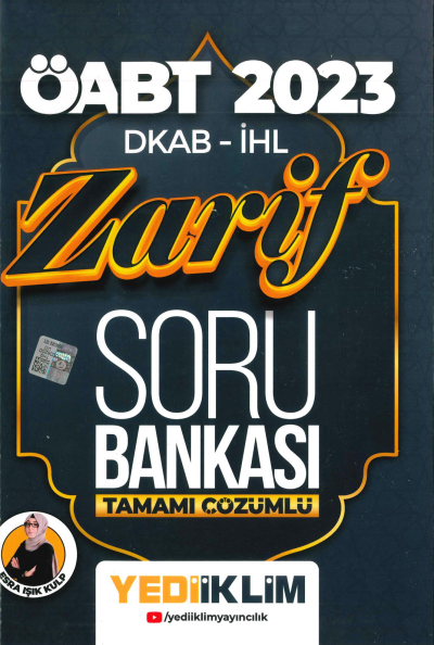 ZARİF SORU BANKASI TAMAMI ÇÖZÜMLÜ