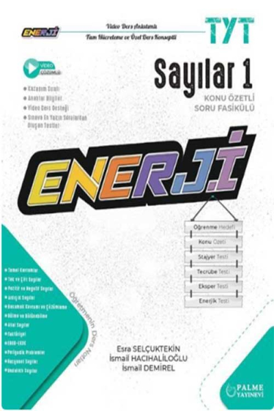 TYT Enerji Sayılar 1 Konu Özetli Soru Fasikülü