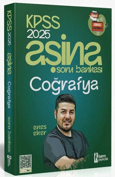 2025 KPSS Coğrafya Aşina Soru Bankası Çözümlü İsem Yayınları Fotokopi.SHOP - Öğrencilerin Marketi!