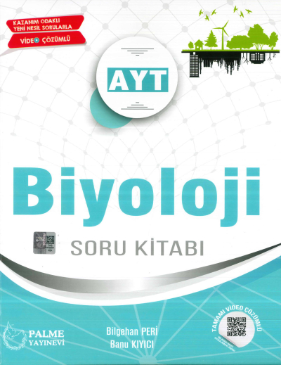 AYT Biyoloji Tamamı Video Çözümlü Soru Kitabı Palme Yayınevi