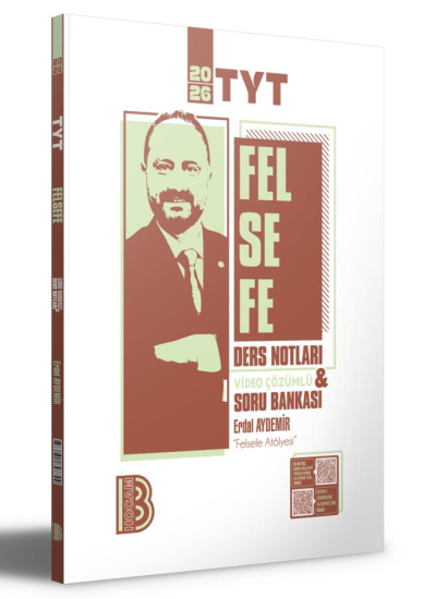2026 TYT Felsefe Ders Notları ve Tamamı Video Çözümlü Soru Bankası Benim Hocam Yayınları