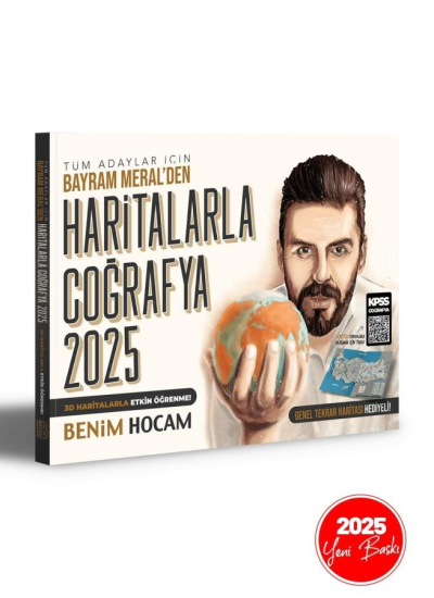 2025 Tüm Adaylar İçin Haritalarla Coğrafya Benim Hocam Yayınları
