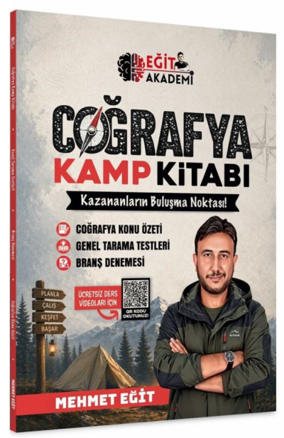 2026 MEB AGS KPSS Coğrafya Kamp Kitabı Eğit Akademi