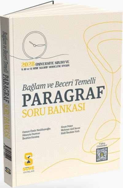 Paragraf Bağlam ve Beceri Temelli Soru Bankası Süre Yayınları