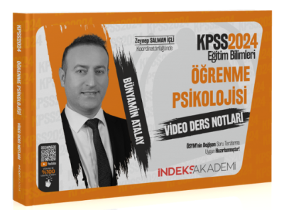 ÖĞRENME PSİKOLOJİSİ VİDEO DERS NOTLARI